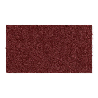 Zerbino in cocco antiscivolo tinta unita bordeaux