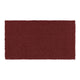 Zerbino in cocco antiscivolo tinta unita bordeaux