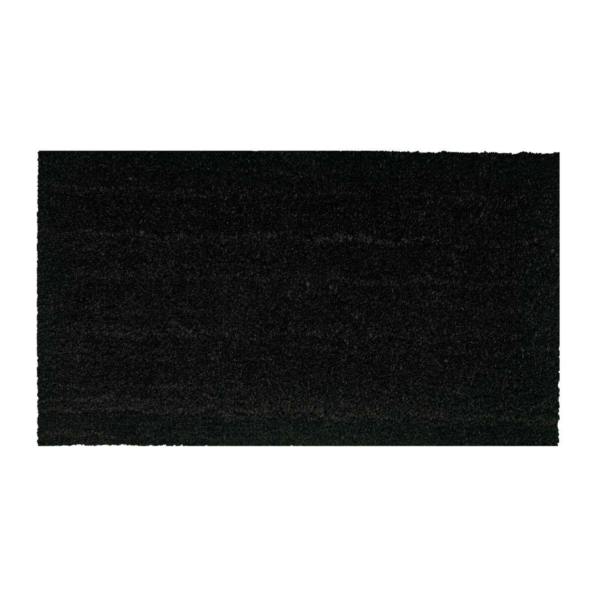 Zerbino in cocco antiscivolo tinta unita nero