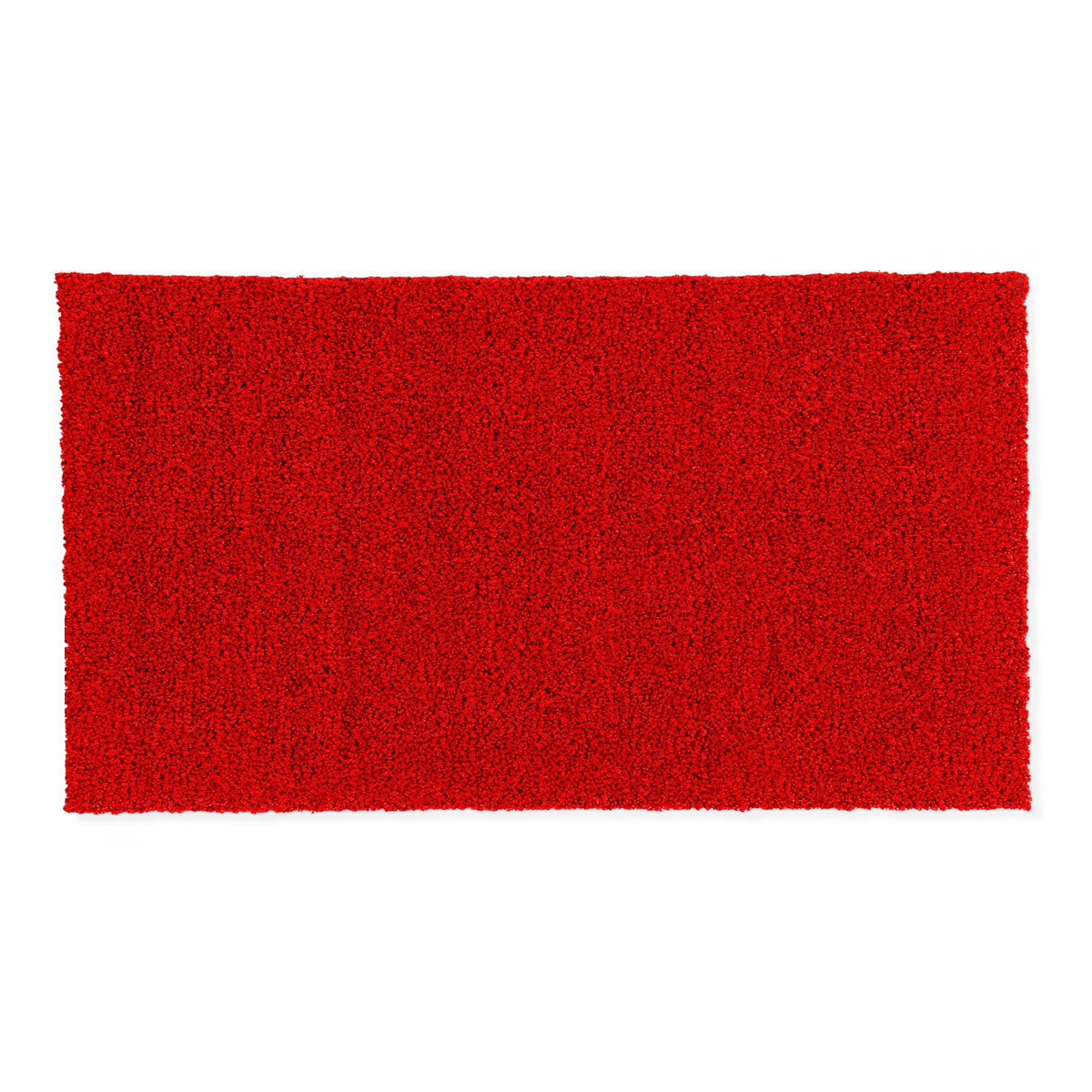 Zerbino in cocco antiscivolo tinta unita rosso