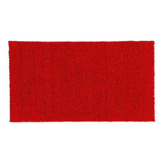 Zerbino in cocco antiscivolo tinta unita rosso