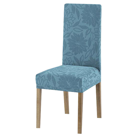 Coppia coprisedie elasticizzato floreale Boutique azzurro