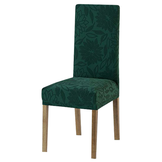 Coppia coprisedie elasticizzato floreale Boutique verde
