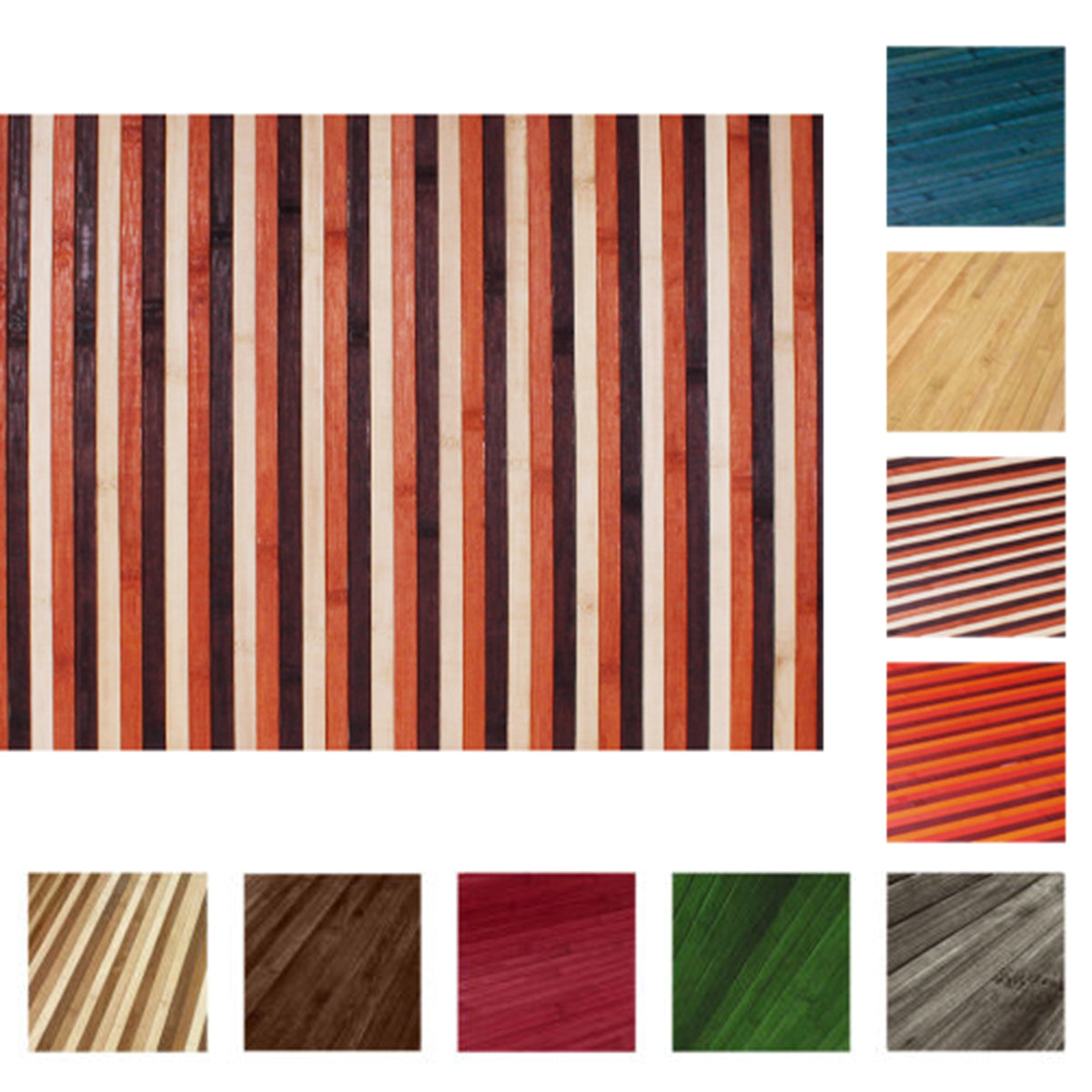 Tappeto in bambù antiscivolo