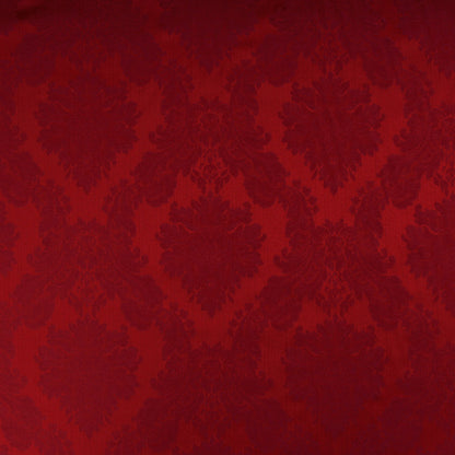 Tessuto pesante broccato - Medaglione bordeaux