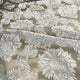 Tessuto pesante broccato - Medaglione tortora