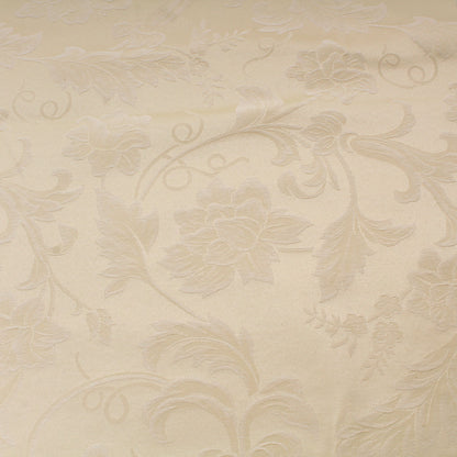 Tessuto pesante broccato - Ramage crema