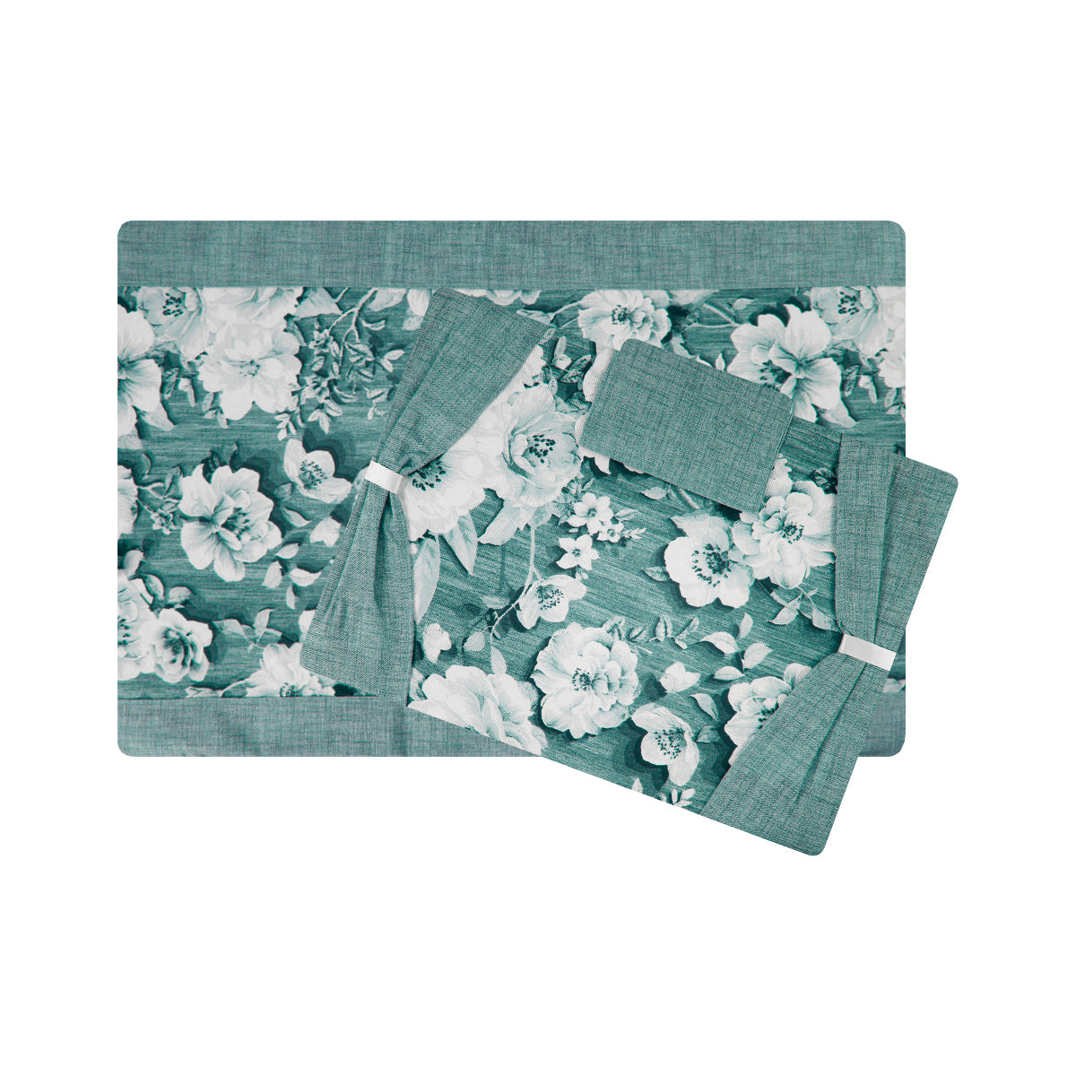 Set coprifuochi e copriforno con rose