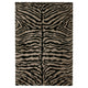 Tappeto animalier tigrato beige