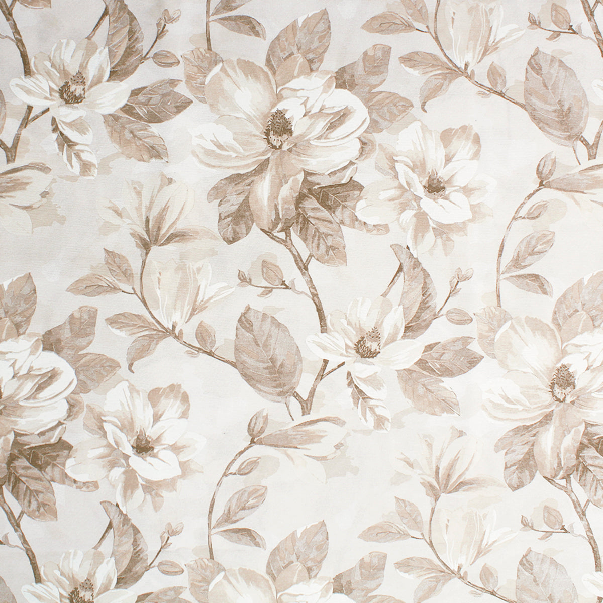 Tessuto cotone floreale Camelia